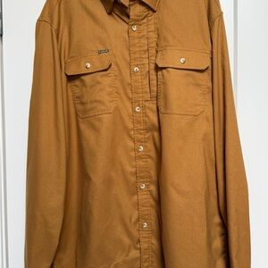 Poncho brand: Tan XL Slim Fit long sleeve Shirt